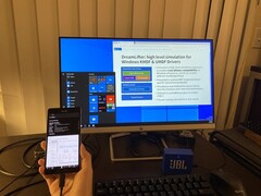 Modo de pantalla dual de Windows 10 en la Lumia 950XL (Fuente de la imagen: ITHome)