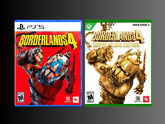 Fotos de la caja de Borderlands 4 para PS5 y Xbox (Fuente de la imagen: GameStop)