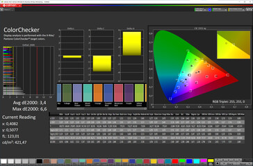 Colores (temperatura de color: cálida, espacio de color de destino: sRGB)