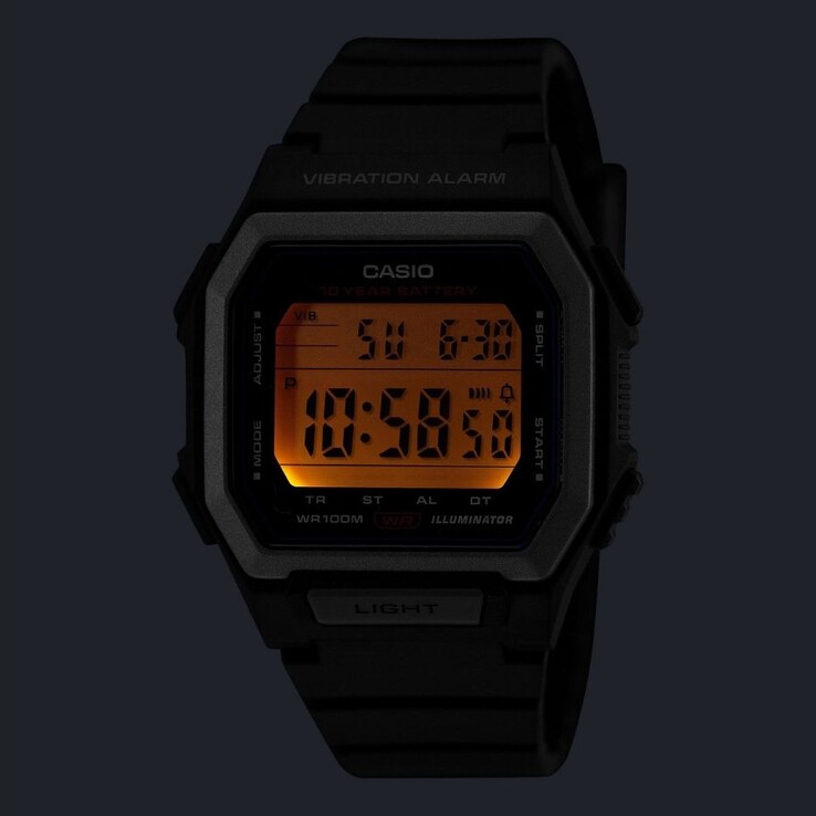 El reloj Casio W-738H-1AV