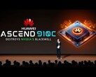 La presentación del chip de IA del Huawei Ascend 910C incluye una pulla a Nvidia. (Fuente de la imagen: Huawei)
