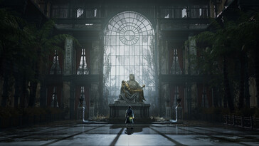 Una imagen que muestra un entorno de Lies of P.