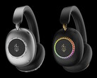 Los Loewe Ice Diamond (izquierda) y Noir Rainbow (derecha) son unos auriculares ultralujosos y enjoyados realizados en colaboración con Jacob &amp; Co. (Fuente de la imagen: Loewe)