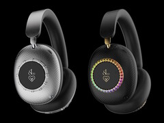 Los Loewe Ice Diamond (izquierda) y Noir Rainbow (derecha) son unos auriculares ultralujosos y enjoyados realizados en colaboración con Jacob & Co. (Fuente de la imagen: Loewe)