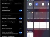 Poco Launcher 4.0 Ajustes y Widget Picker (Fuente: Xiaomiui)