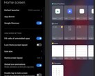 Poco Launcher 4.0 Ajustes y Widget Picker (Fuente: Xiaomiui)