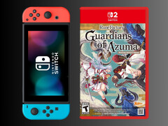 Rune Factory Guardians of Azuma Switch 2 Edition junto a la consola Switch (Fuente de la imagen: Best Buy con edición)