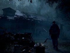Una captura de pantalla de la secuencia de introducción de Resident Evil 4 Remake (fuente de la imagen: SteamDB)