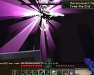 Una captura de pantalla de un usuario derrotando al Dragón Ender en Minecraft