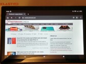 Tableta Teclast P20HD Android 10.1 pulgadas con procesador UNISOC SC9863A, 4 GB de RAM, 64 GB de almacenamiento (Fuente: Propia)
