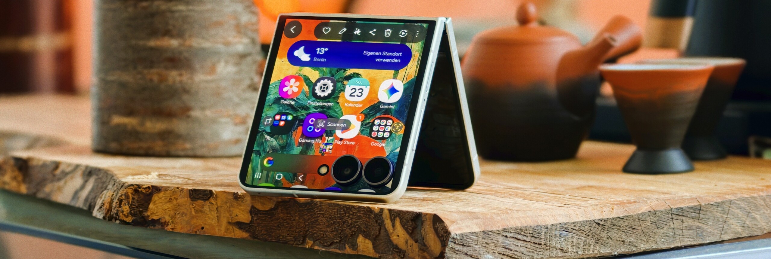Reseña del smartphone Samsung Galaxy Z Flip 8
