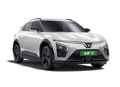El todoterreno eléctrico VinFast VF7 (Fuente de la imagen: VinFast India)