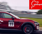 El récord de vuelta en modo autónomo del SUV YU7 GT.