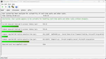 LatencyMon - Visión general