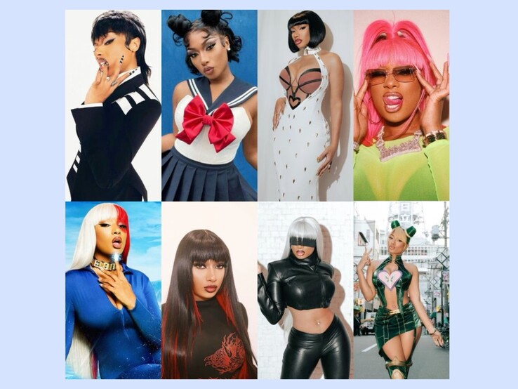 Sólo algunos de los trajes de cosplay de Megan Thee Stallion.
