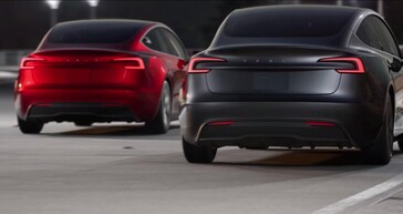 La parte trasera del Tesla Model 3 tiene un aspecto más limpio y moderno en la actualización de Highland. (Fuente de la imagen: Tesla)