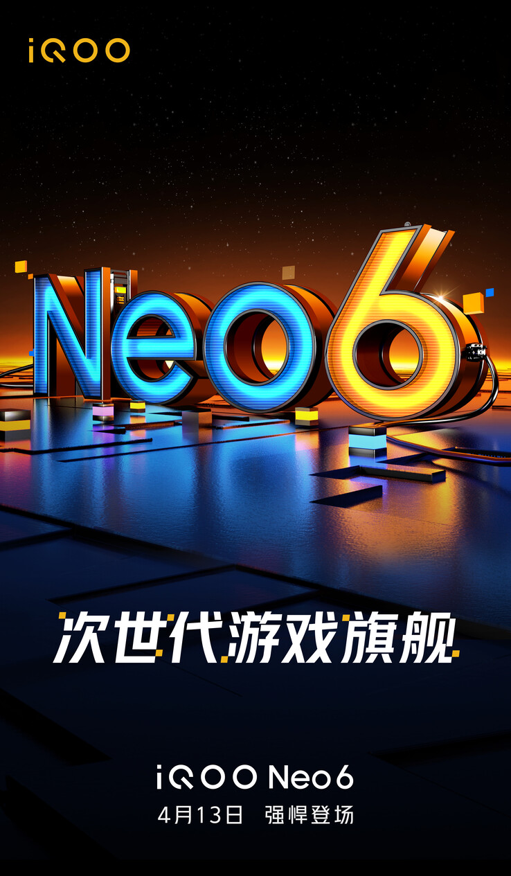 iQOO anuncia el lanzamiento del Neo6...