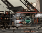 En FAR: Lone Sails, los jugadores tienen que guiar a su personaje a través de un lecho marino desecado utilizando una peculiar nave terrestre impulsada por velas. (Fuente de la imagen: Steam)