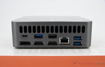 Ninkear L20 - Conexiones en el panel trasero