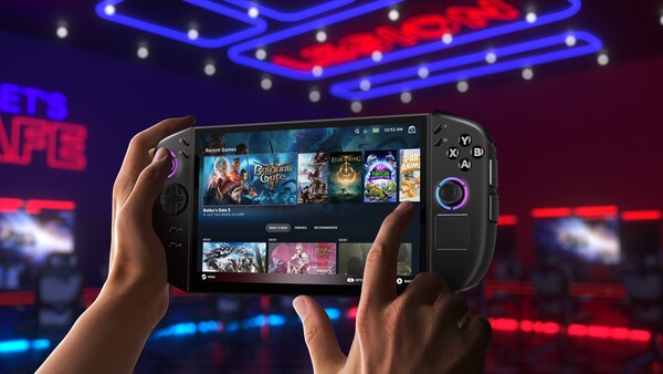 El Lenovo Legion Go 2 se muestra ejecutando SteamOS en esta imagen. (Fuente de la imagen: Evan Blass)