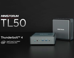 MINISFORUM TL50 mini PC con Intel Core i5-1135G7 y Thunderbolt 4 (Fuente: MINISFORUM)