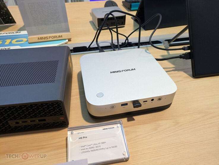 El escaparate del mini PC en CES 2026 (Fuente de la imagen: TechPowerUp)