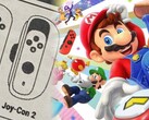 El mando de Nintendo Switch 2, Joy-Con 2, se ha imaginado aquí con un mecanismo deslizante. (Fuente de la imagen: @NintendogsBS/Nintendo - editado)