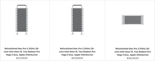 Modelos Mac Pro reacondicionados con 1,5 TB de RAM. (Fuente de la imagen: Apple)