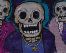Graffiti que representa a la banda de Saints Row