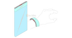 La nueva patente de Samsung sobre los dispositivos desmontables. (Fuente: OMPI vía 91Mobiles)