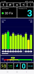 GPS tes: al aire libre