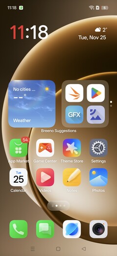 Software del OnePlus 13 (ColorOS)