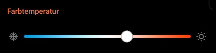 Obtenemos la mejor calidad de imagen en el modo Cine con este ajuste de temperatura de color.