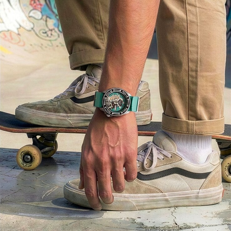 El reloj de colaboración Seiko 5 Sports x Poorboy SRPM17K. (Fuente de la imagen: Seiko vía Q-P Magazine)