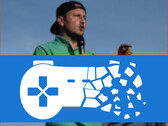 Logotipo de Stop Killing Games ante el vicepresidente del Parlamento Europeo Nicolae Ștefănuță