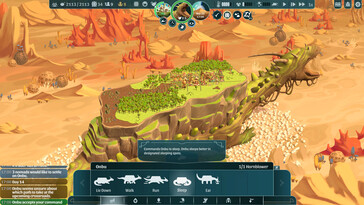 En la imagen: una captura de pantalla del juego «The Wandering Village».