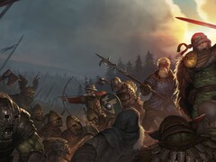 Una imagen del juego Battle Brothers.