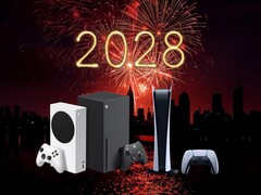 Las consolas Xbox y PS5 aparecen en el telón de fondo de 2028