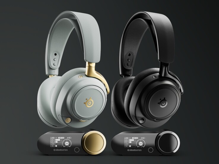 Arctis Nova Elite en ambas combinaciones de color. (Fuente de la imagen: SteelSeries)
