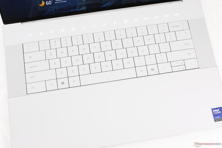 El teclado del Dell 16 Premium sigue siendo idéntico al del XPS 16 9640