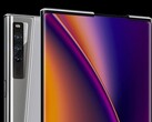 El Oppo X 2021 es un smartphone de concepto operativo con una pantalla enrollable y extensible. (Imagen: Oppo)