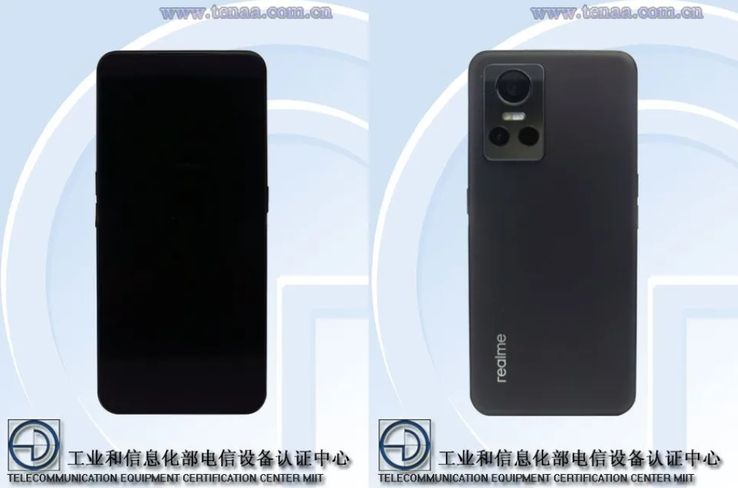 El "Realme GT Neo3" en TENAA. (Fuente: TENAA)