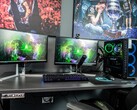 Una configuración de PC con doble monitor (Fuente de la imagen: Ella Don vía Unsplash)
