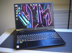 Acer Predator Helios Neo 16, muestra de prueba proporcionada por Acer Alemania