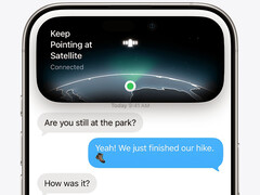 Apple servicios por satélite del iPhone.