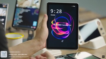 El Ayaneo Gaming Pad tendrá un panel LCD con una relación de aspecto 3:2 y una frecuencia de actualización de 120 Hz. (Fuente de la imagen: Ayaneo)