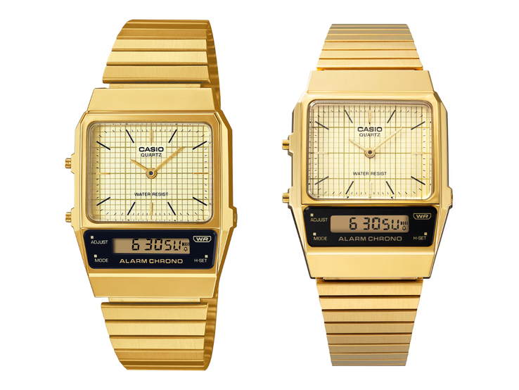 El reloj Casio Vintage AQ800EG-9A. (Fuente de la imagen: Casio)