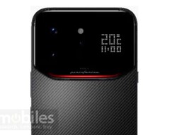 El Infinix Note 60 Ultra tiene una pequeña pantalla en el módulo de la cámara.