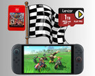 Prueba de almacenamiento de Mario Kart World Switch 2 (Fuente de la imagen: Nintendo of America, Lexar con modificaciones)