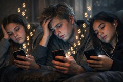 Los adolescentes se pasan el tiempo navegando por las redes sociales en busca de noticias alarmistas, mientras que los proveedores de estas plataformas obtienen beneficios.